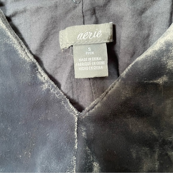 Aerie crushed velvet tiered top - Picture 4 of 6